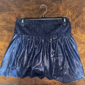 TCEC Skort Navy Blue Snakeskin
